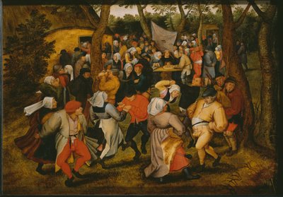 Danse de mariage en plein air, 1610 - Pieter Brueghel the Younger